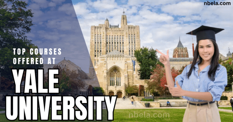 Top Courses Offered At Yale University