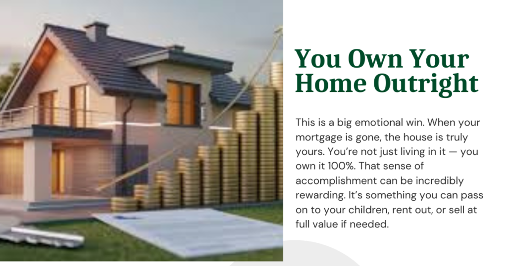 You Own Your Home Outright
